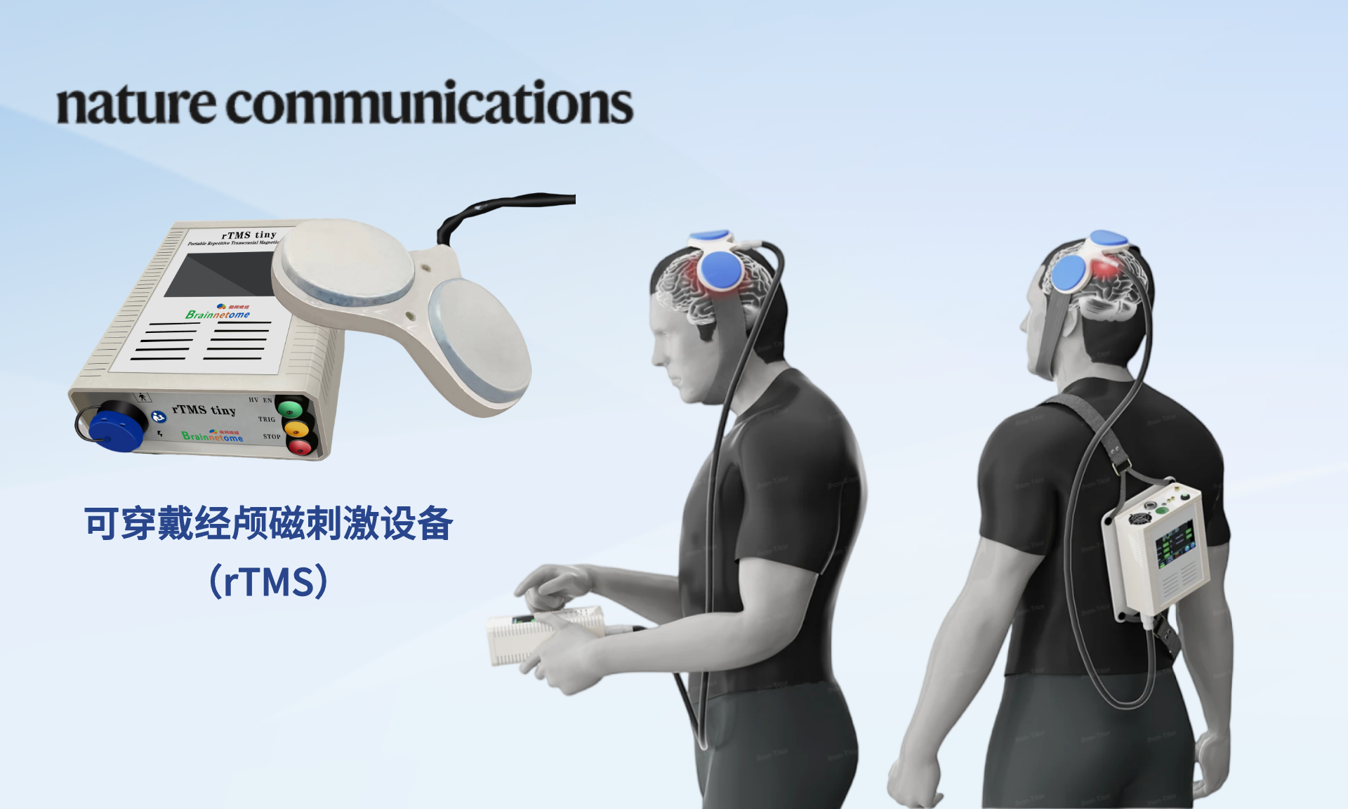 Laboratory of Brain Atlas and Brain-Inspired Intelligence Develops Wearable Transcranial Magnetic Stimulation Device